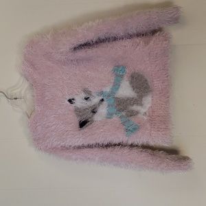 Girls Lil Pixies Fox Eyelash Sweater